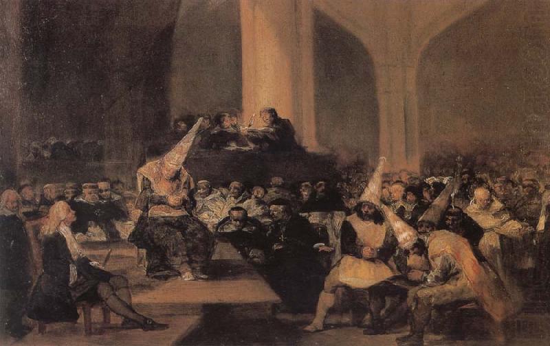 Francisco Goya Inquisition china oil painting image